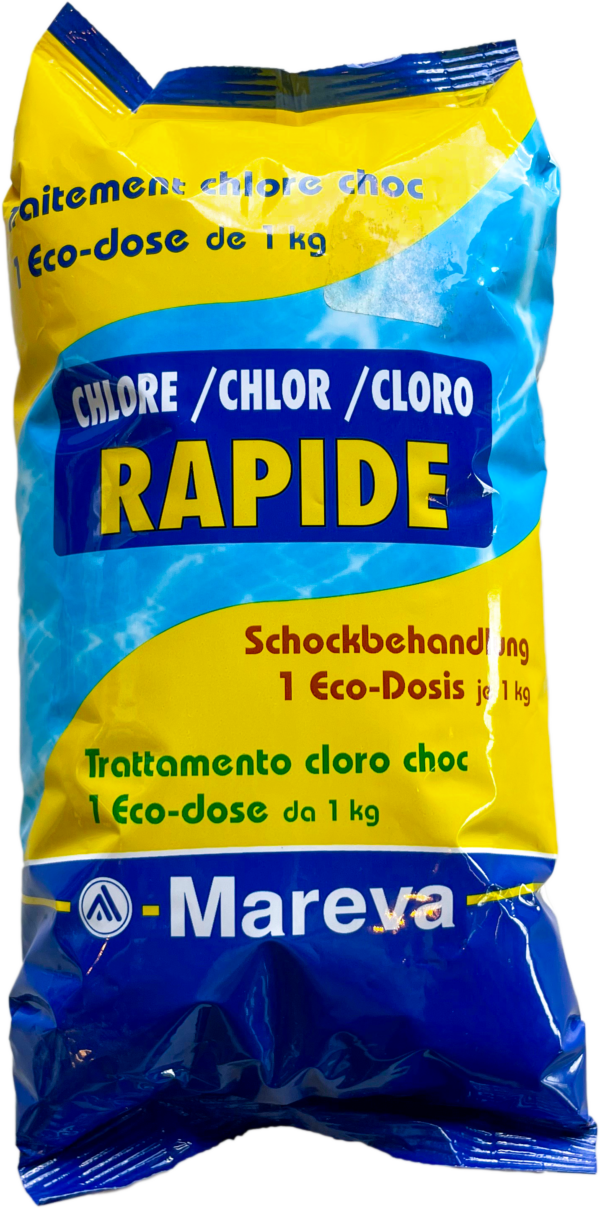 Produit Chlor Choc Rapide 1KG
